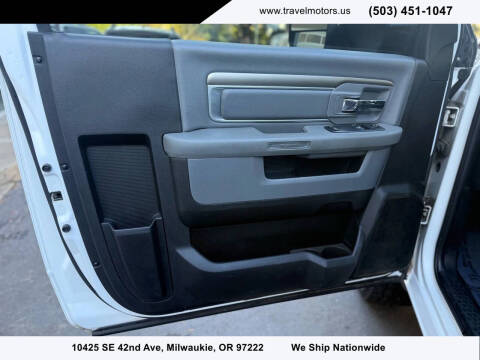 2018 RAM 2500 Tradesman