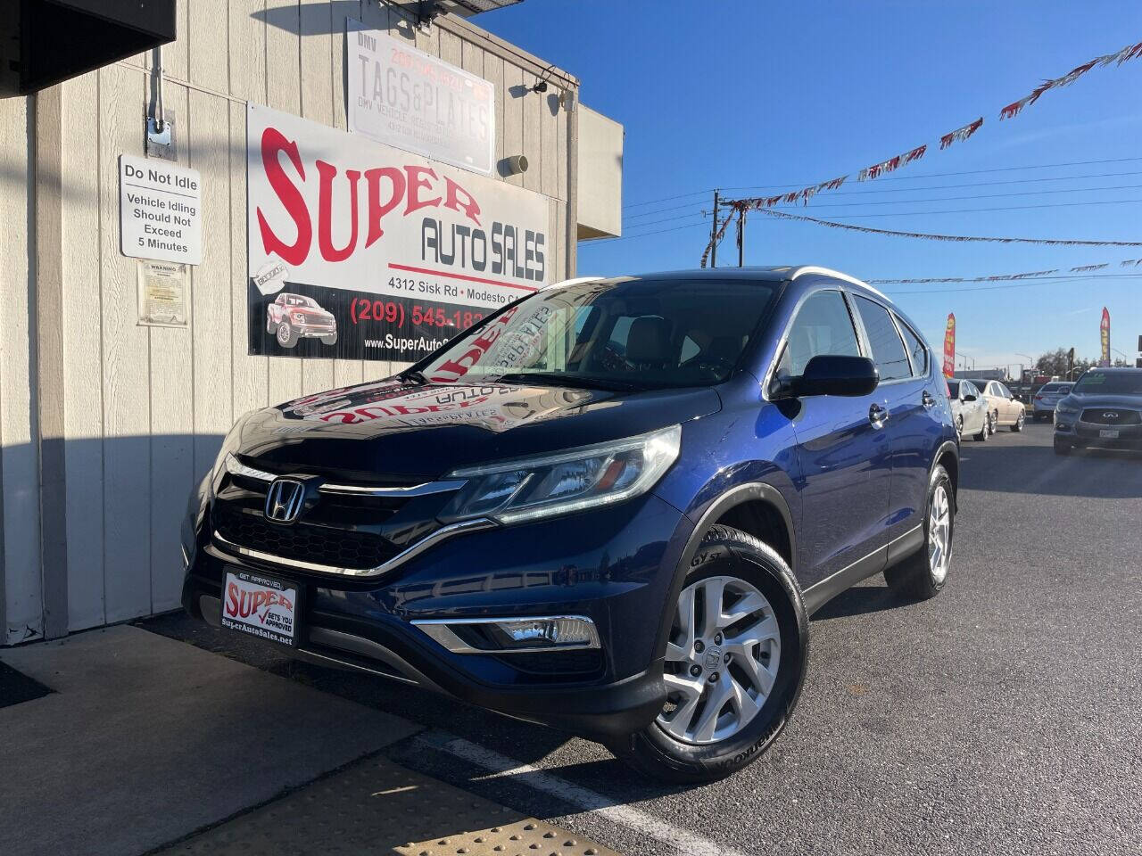 2015 Honda CR-V for sale at Super Auto Sales Modesto in Modesto, CA