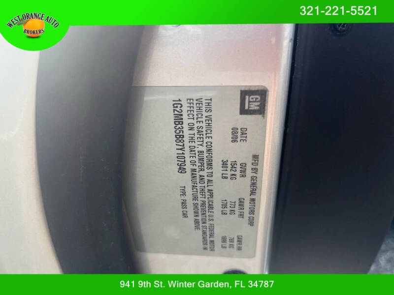 2007 Pontiac Solstice