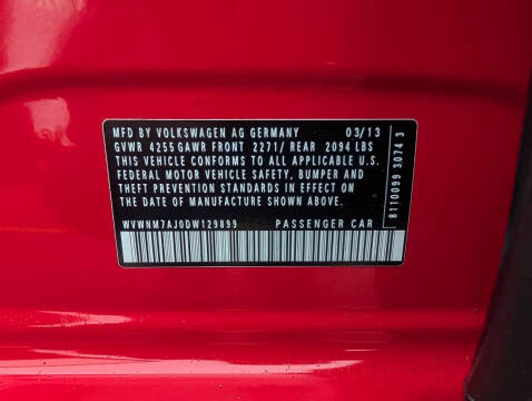 2013 Volkswagen Golf TDI