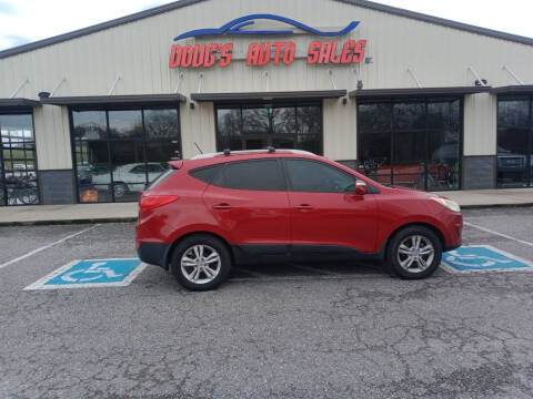 2013 Hyundai Tucson for sale at DOUG'S AUTO SALES INC in Pleasant View TN