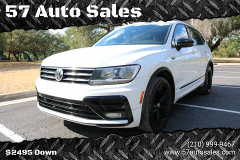 2019 Volkswagen Tiguan for sale at 57 Auto Sales in San Antonio TX