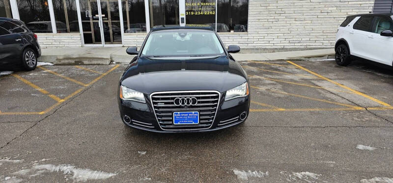 2014 Audi A8 L for sale at Eurosport Motors in Evansdale IA