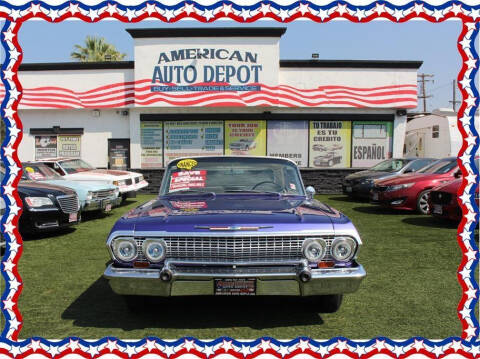1963 Chevrolet Impala for sale at MERCED AUTO WORLD in Merced CA