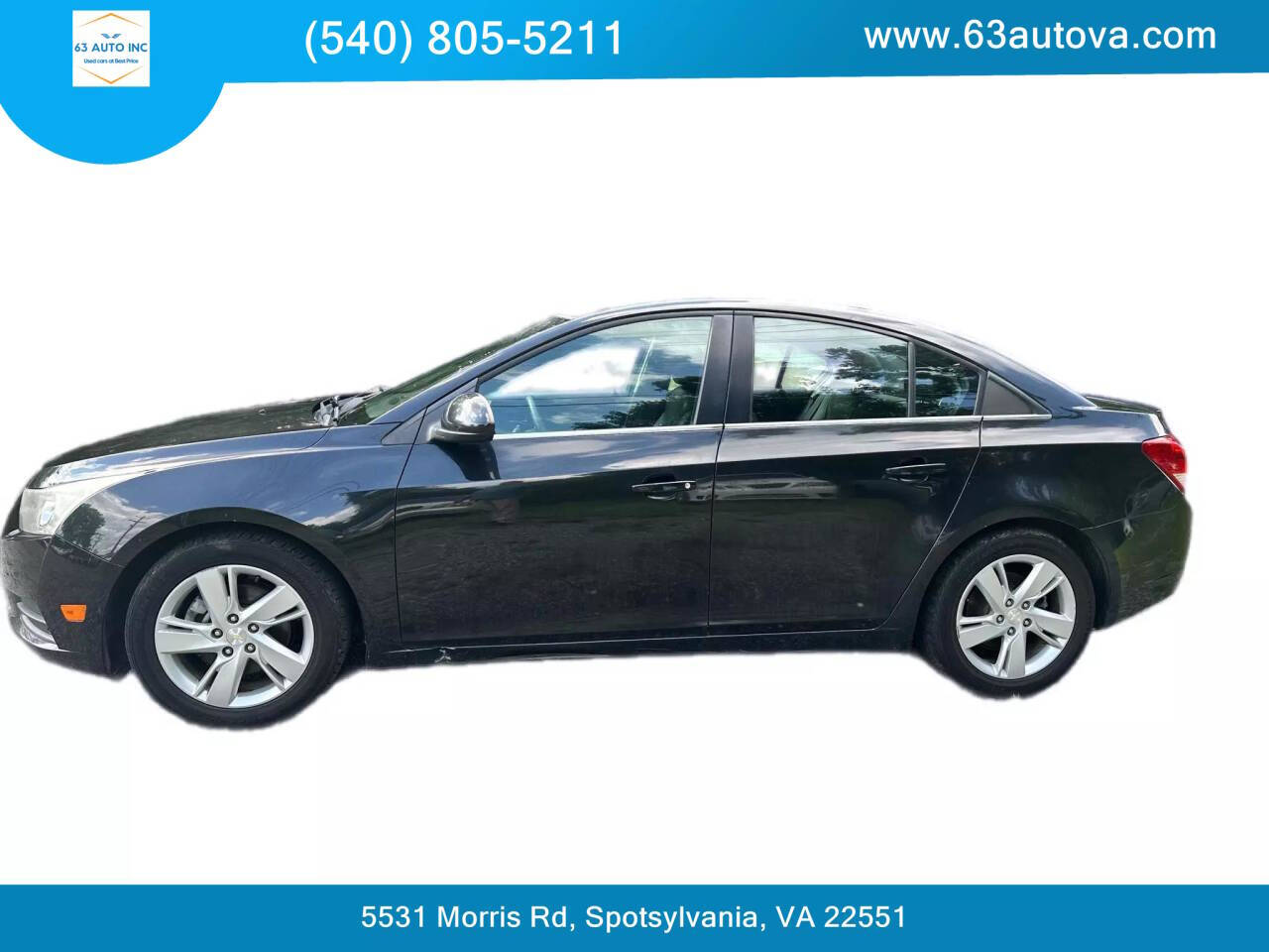 2014 Chevrolet Cruze for sale at 63 Auto Inc in Spotsylvania, VA