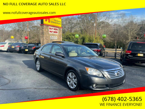 2008 Toyota Avalon for sale at NO FULL COVERAGE AUTO SALES LLC in Austell GA