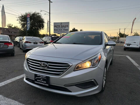 2016 Hyundai Sonata for sale at A1 Auto Sales in Sacramento CA
