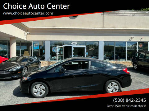 2013 Honda Civic for sale at Choice Auto Center in Shrewsbury MA