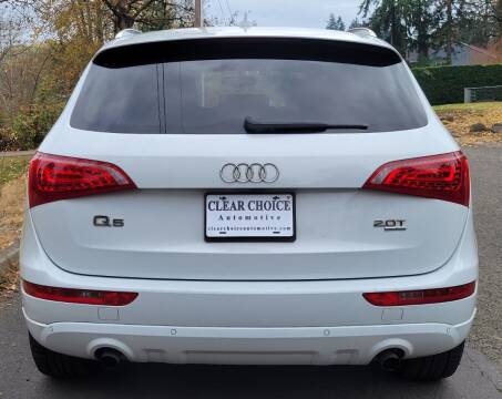 2012 Audi Q5 for sale at CLEAR CHOICE AUTOMOTIVE in Milwaukie OR