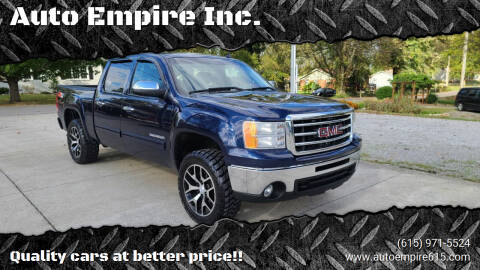 2012 GMC Sierra 1500 for sale at Auto Empire Inc. in Murfreesboro TN