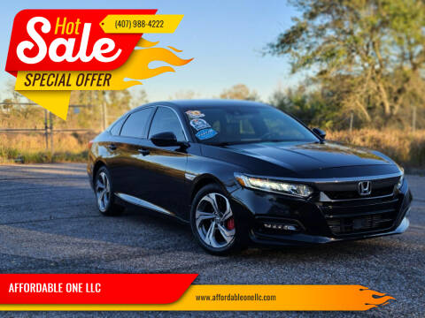 2018 Honda Accord for sale at AFFORDABLE ONE LLC in Orlando FL