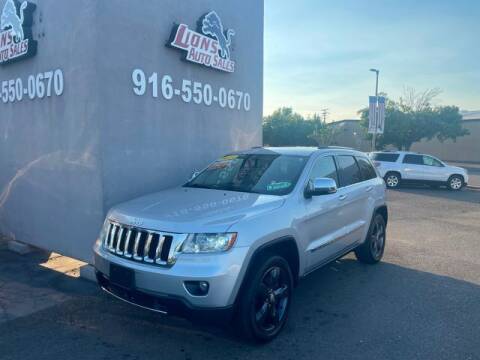 2013 Jeep Grand Cherokee for sale at LIONS AUTO SALES in Sacramento CA