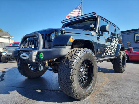 2012 Jeep Wrangler Unlimited for sale at Danny Holder Automotive in Ashland City TN