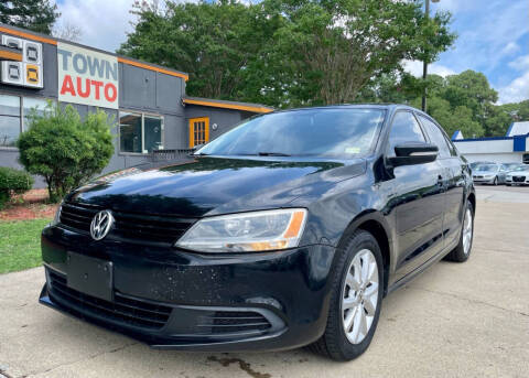 2012 Volkswagen Jetta for sale at Town Auto in Chesapeake VA