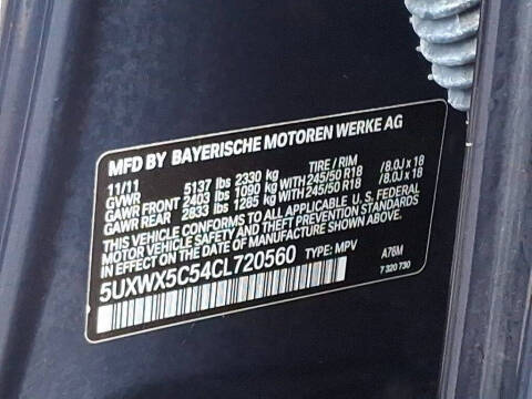 2012 BMW X3 xDrive28i