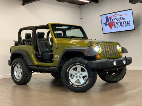 2007 Jeep Wrangler for sale at Texas Prime Motors in Houston TX
