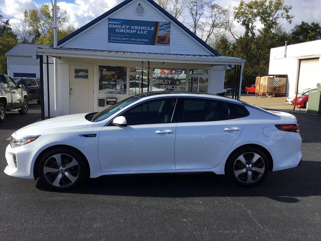 2018 Kia Optima for sale at Smiley Vehicle Group in Lebanon, OH