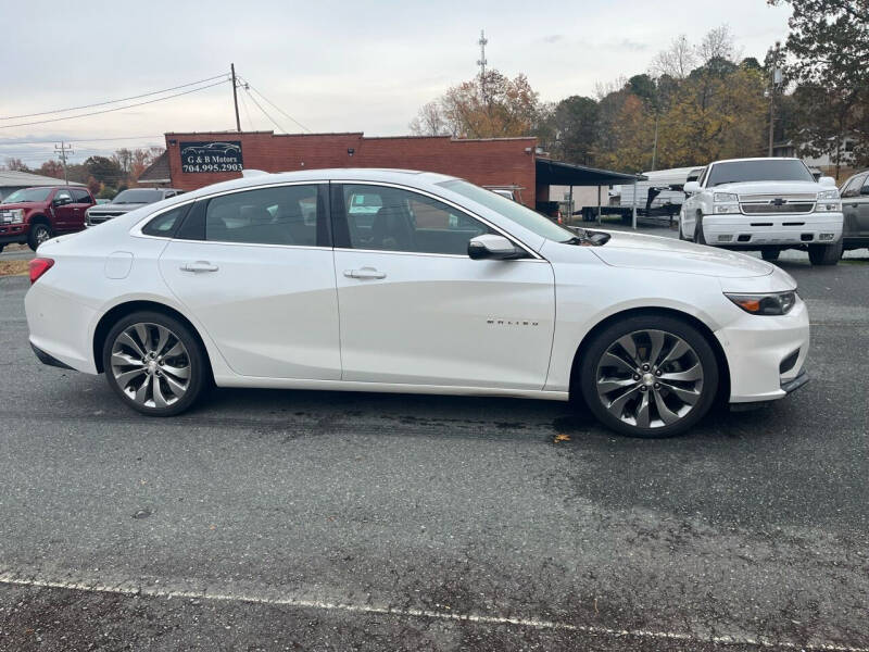 2016 Chevrolet Malibu for sale at G&B Motors in Locust NC