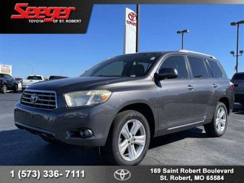 2008 Toyota Highlander for sale at SEEGER TOYOTA OF ST ROBERT in Saint Robert MO