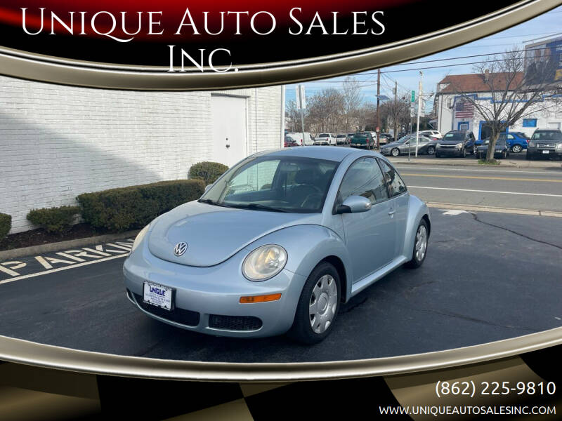 2010 Volkswagen New Beetle for sale at Unique Auto Sales Inc. in Clifton NJ