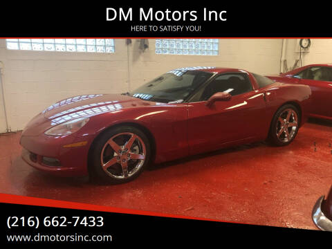 2005 Chevrolet Corvette for sale at DM Motors Inc in Maple Heights OH