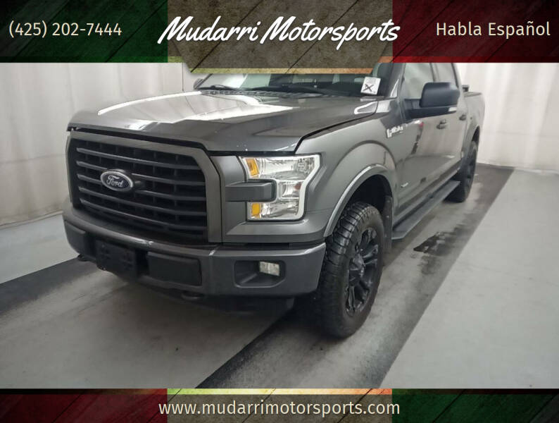 Used 2016 Ford F-150 XLT with VIN 1FTEW1EP6GKE80544 for sale in Kirkland, WA