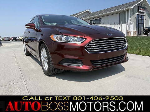 2016 Ford Fusion for sale at Auto Boss in Woods Cross UT