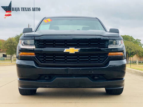 2017 Chevrolet Silverado 1500 for sale at Baja Texas Auto in Mansfield TX