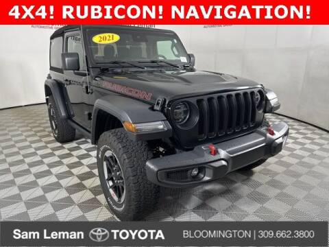 2021 Jeep Wrangler for sale at Sam Leman Toyota Bloomington in Bloomington IL