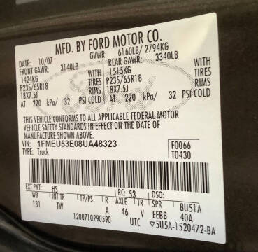 2008 Ford Explorer Sport Trac Limited