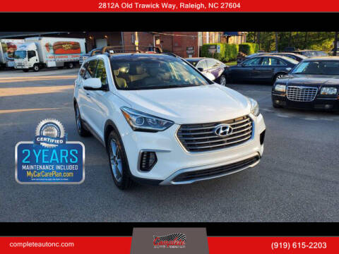 2017 Hyundai Santa Fe for sale at Complete Auto Center , Inc in Raleigh NC