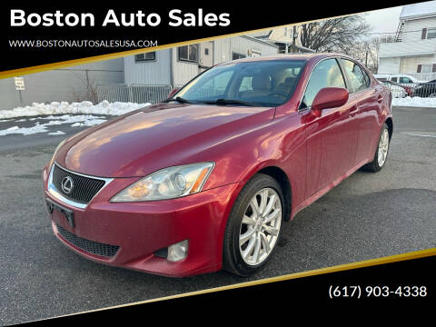 2008 Lexus IS 250 for sale at Boston Auto Sales in Brighton MA