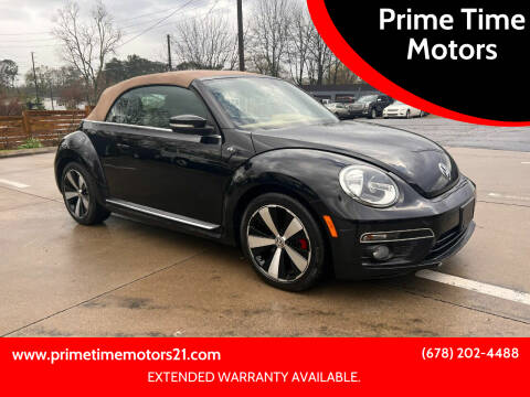 2014 Volkswagen Beetle Convertible for sale at Prime Time Motors in Marietta GA