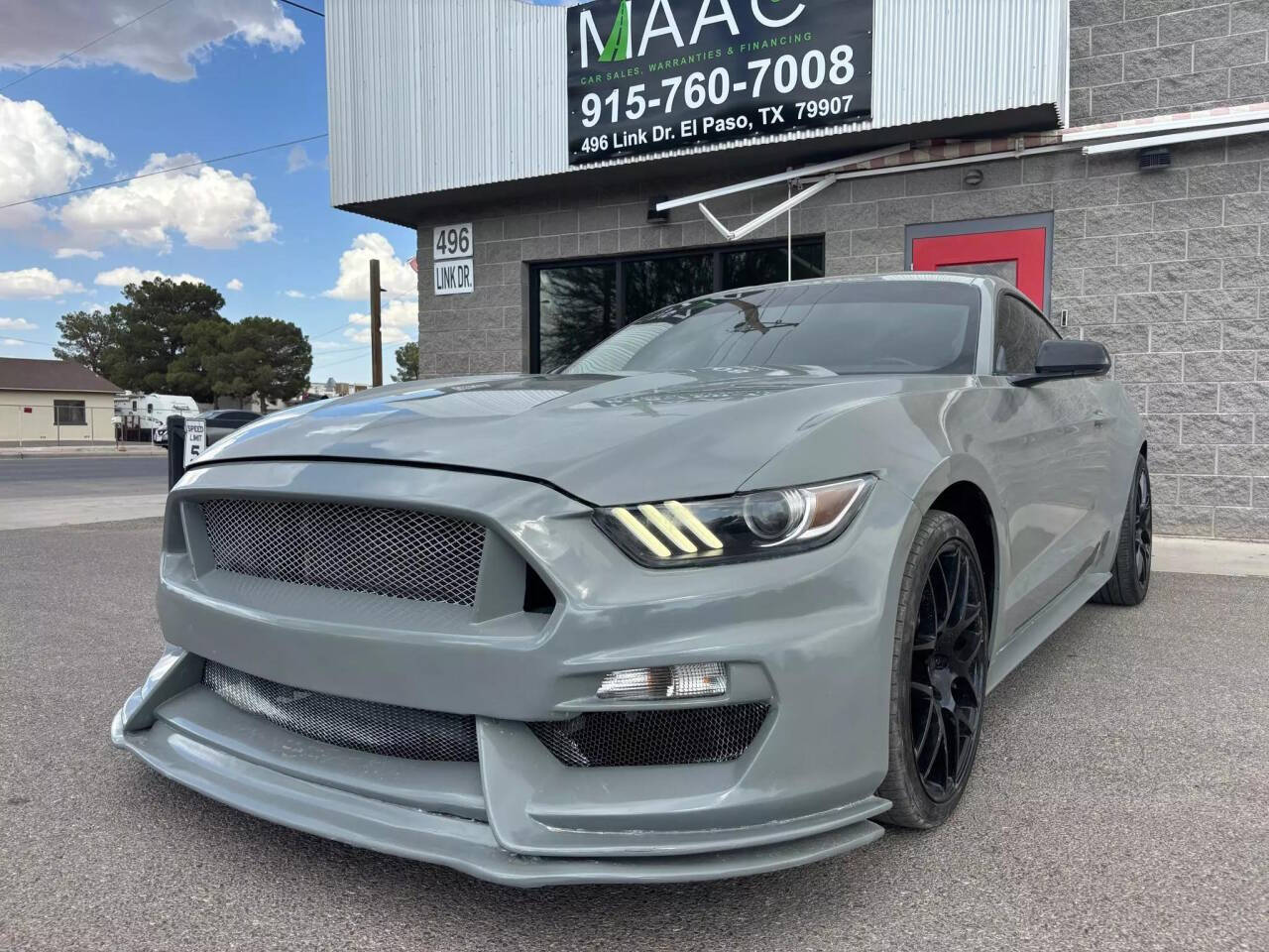 2017 Ford Mustang for sale at MAAC GROUPE LLC in El Paso, TX