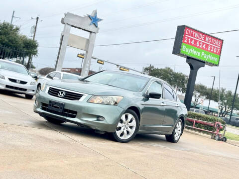 2010 Honda Accord for sale at CityWide Motors in Garland TX