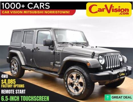2018 Jeep Wrangler JK Unlimited for sale at Car Vision Buying Center in Norristown PA