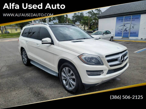 2013 Mercedes-Benz GL-Class for sale at Alfa Used Auto in Holly Hill FL