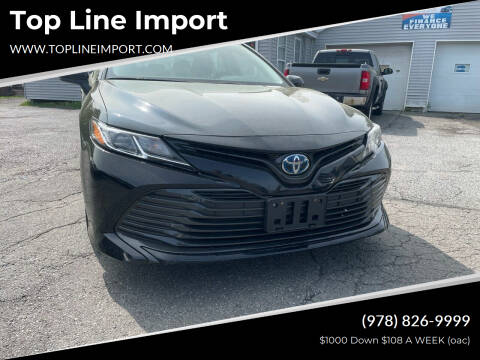 2020 Toyota Camry Hybrid for sale at Top Line Import in Haverhill MA