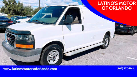 2017 GMC Savana for sale at LATINO'S MOTOR OF ORLANDO in Orlando FL