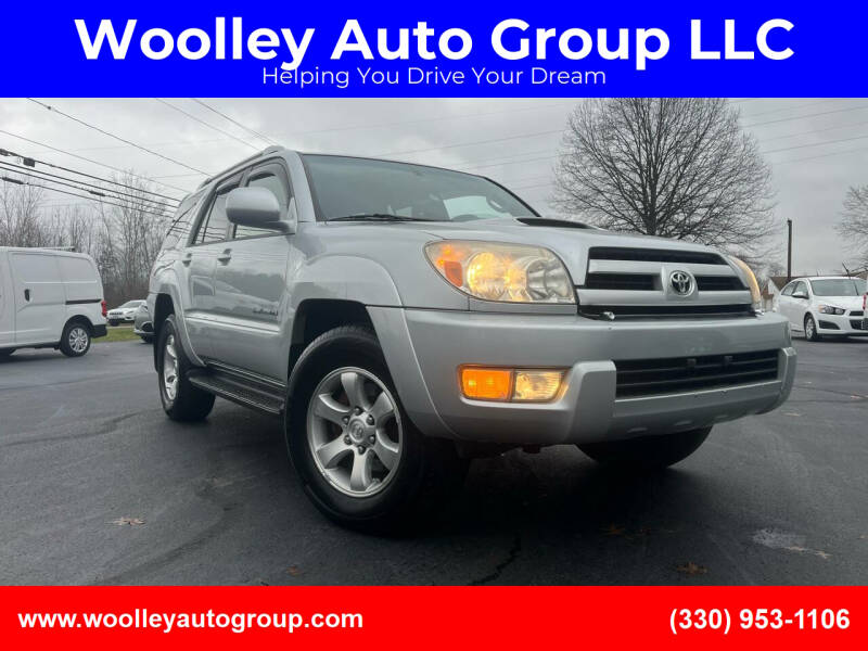 2004 Toyota 4Runner for sale at Woolley Auto Group LLC in Poland OH