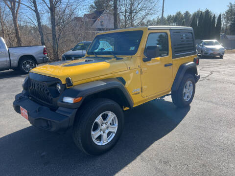 2020 Jeep Wrangler for sale at Glen's Auto Sales in Fremont NH