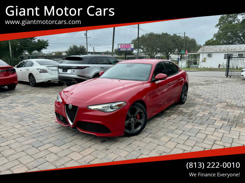 2017 Alfa Romeo Giulia for sale at Giant Motor Cars in Tampa FL