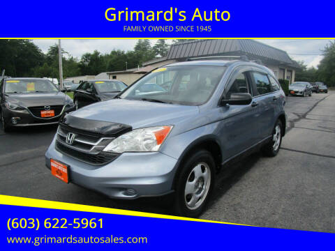2011 Honda CR-V for sale at Grimard's Auto in Hooksett NH