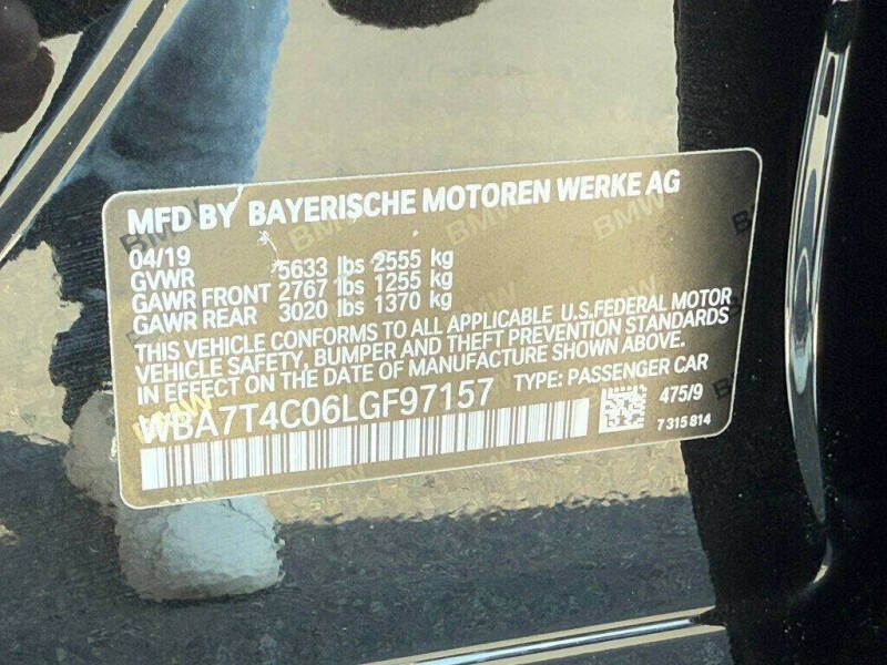 2020 BMW 7 Series 740i xDrive