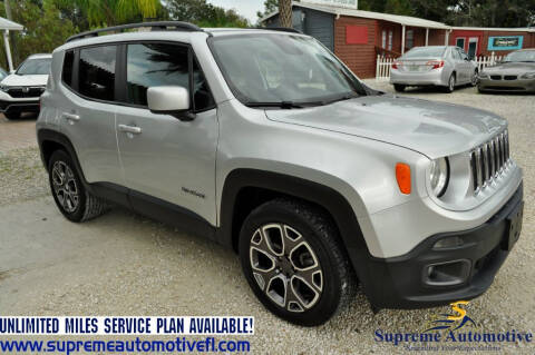 2019 Jeep Renegade for sale at Supreme Automotive in Land O Lakes FL