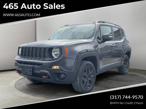 2018 Jeep Renegade for sale at 465 Auto Sales in Indianapolis IN