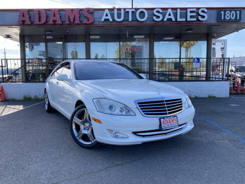 2007 Mercedes-Benz S-Class for sale at Adams Auto Sales CA in Sacramento CA