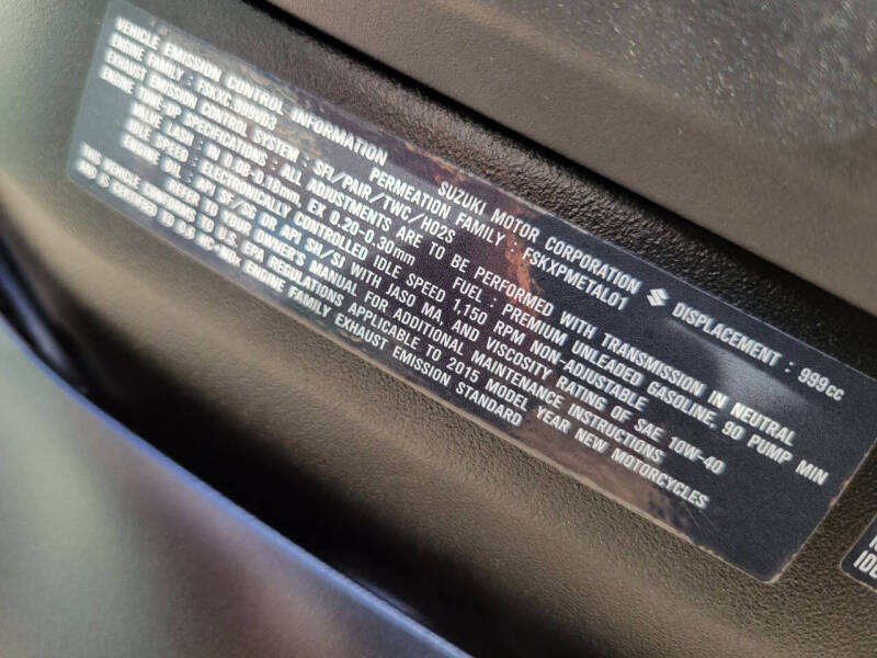 2015 Suzuki GSX-R1000