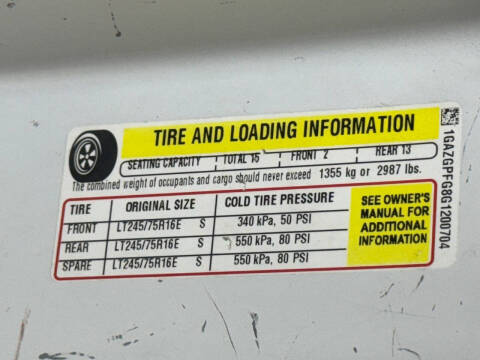 2016 Chevrolet Express LT 3500