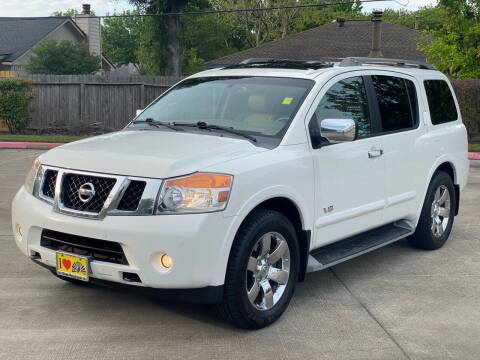2008 Nissan Armada for sale at KM Motors LLC in Houston TX